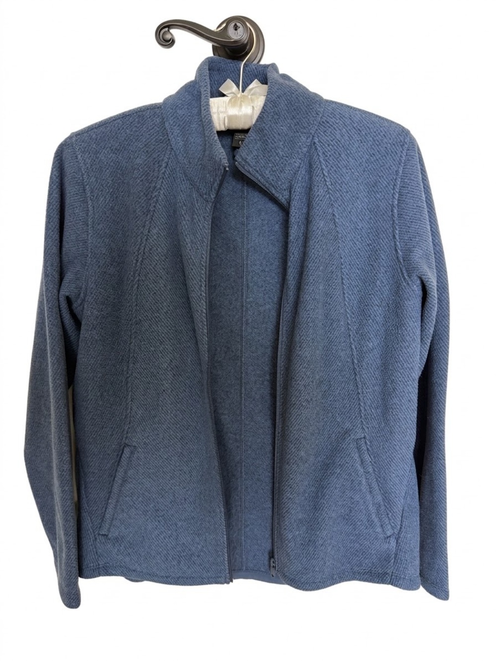 Athleta Indigo Blue Zip-Up Jacket
